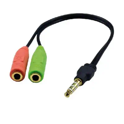 MCL CG-705 câble audio 0,2 m 3,5mm 2 x 3.5mm Noir - Accessoire composant - visuel 1
