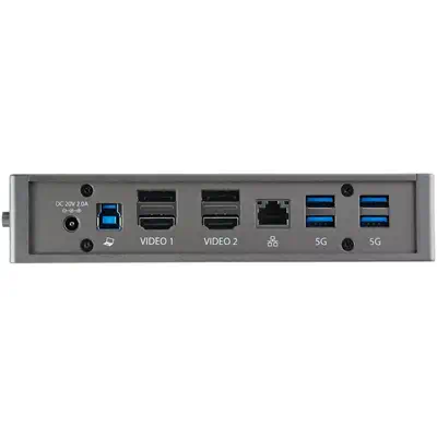 Dock USB-C USB-A - Station d'Accueil USB 3.0 Hybride Universelle pour PC Portable USB-C ou USB-A - D - StarTech - Station d'accueil pour portable - visuel 7