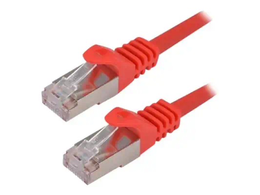 MCL CAT 7 S/FTP LSZH Patch cable - 5m Red - Câble RJ et Fibre optique - visuel 1