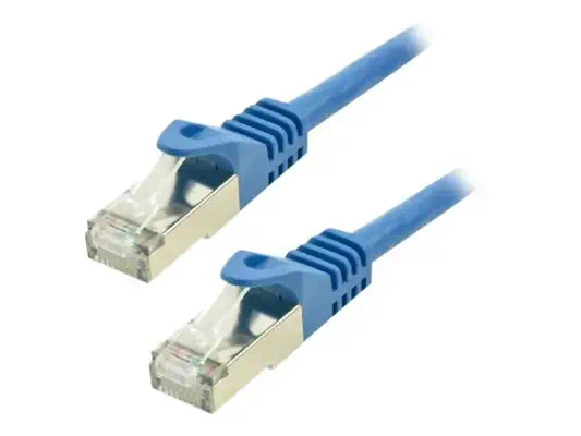 MCL CAT 7 S/FTP LSZH Patch cable - 10m Blue - Câble RJ et Fibre optique - visuel 1