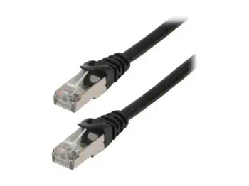 MCL CAT 8.1 S/FTP LSZH Patch cable - 10m Black livraison gratuite