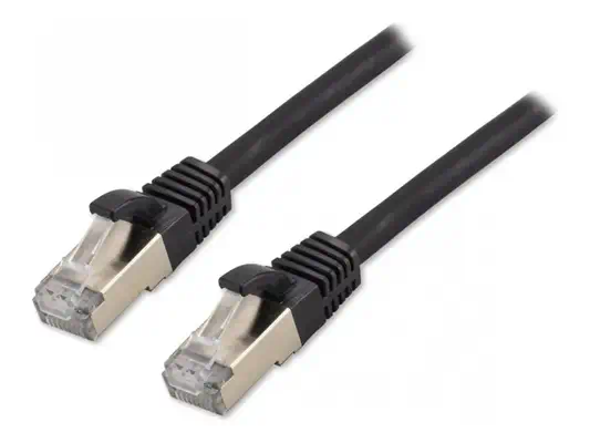MCL CAT 8.1 S/FTP LSZH Patch cable - 15m Black - Câble RJ et Fibre optique - visuel 1