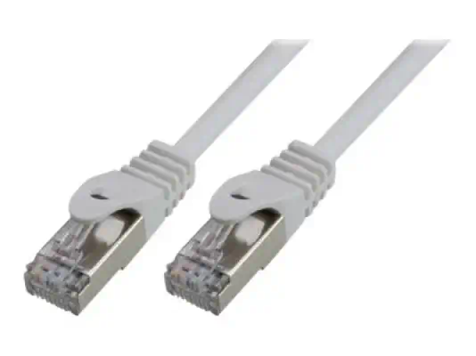 MCL CAT6A S/FTP LSZH Patch cable - 15m Grey - Câble RJ et Fibre optique - visuel 1