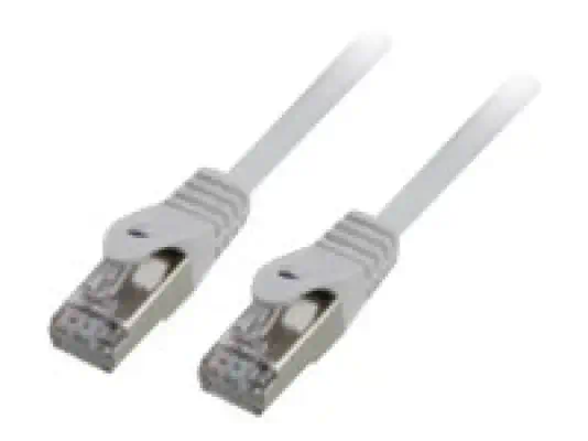 MCL CAT6A S/FTP LSZH Patch cable - 0.5m White - Câble RJ et Fibre optique - visuel 1