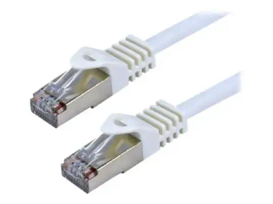 MCL CAT 7 S/FTP LSZH Patch cable - 10m White - Câble RJ et Fibre optique - visuel 1