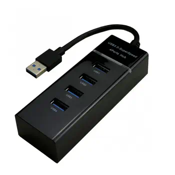 Acheter 4 ports USB 3.0 hub - Black