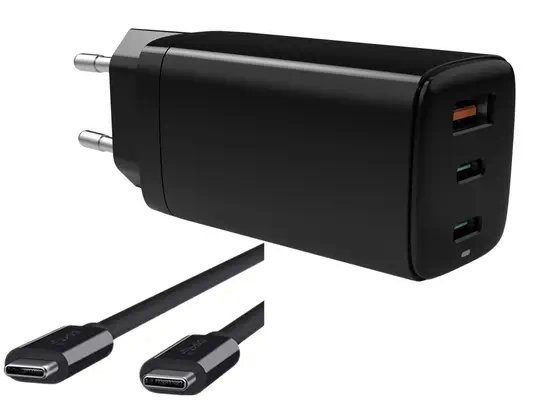 DLH DY-AI4800 chargeur d'appareils mobiles Smartphone Noir Secteur Charge rapide Intérieure - Chargeur et alimentation - visuel 1
