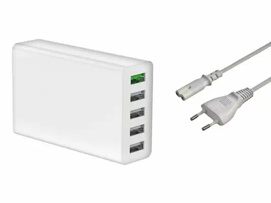 DLH DY-AU4940 chargeur d'appareils mobiles Universel Blanc Secteur Charge rapide Intérieure - Accessoires Tablette - visuel 1