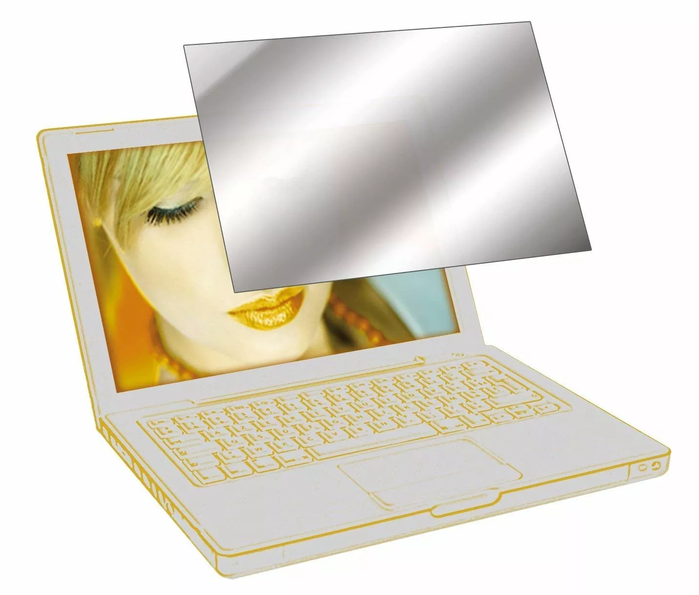 Revendeur officiel Protection d'écran et Filtre URBAN FACTORY Secret Screen Protection pour MacbookAir