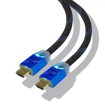 4K 2.0 HDMI High Speed Ultra HD Led Cable 2M (PS4/PS3) - Steelplay - Connectique - visuel 1