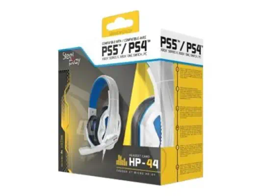 STEELPLAY Casque Filaire Stereo HP44 Blanc Bleu MULTI - PIXMINDS - Casque Micro - visuel 2