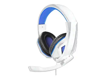 STEELPLAY Casque Filaire Stereo HP44 Blanc Bleu MULTI avantages