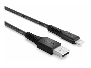 Acheter LINDY 0.5m Reinforced USB Type A to Lightning Charging