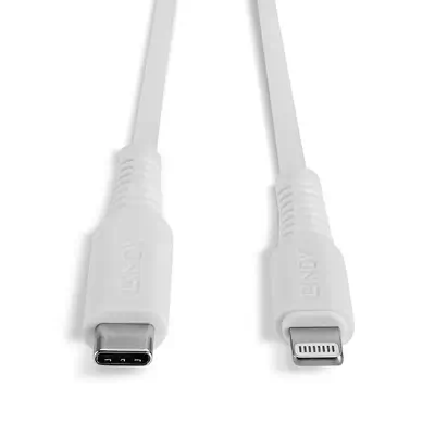 Vente LINDY 3m USB C to Lightning Cable White Lindy au meilleur prix - visuel 4