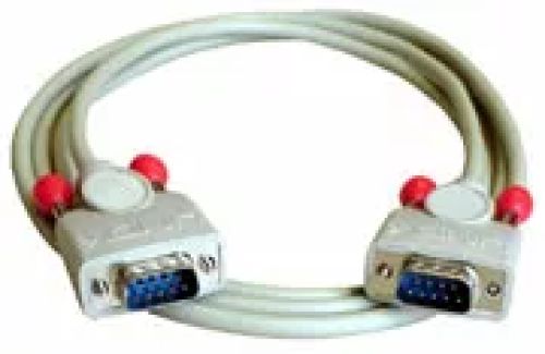 Revendeur officiel LINDY 9 pol. RS232 1:1 Cable with 9 pol. Sub-D Plug to 9 pol