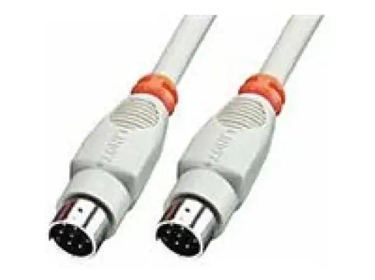 LINDY 8 pol. Mini DIN Cable 2m - Lindy - Câble Audio - visuel 1