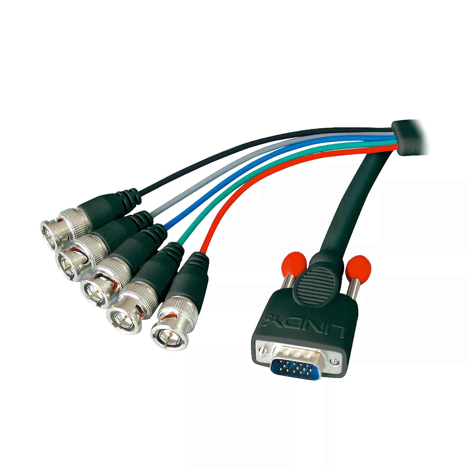 Vente Câble Audio LINDY SVGA 15HD/58BNC pcs 1.8m