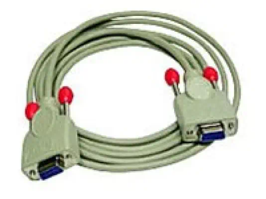 LINDY Modem Cable D9 f/f 5m shed shielded - Lindy - Câble Audio - visuel 1