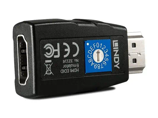 LINDY HDMI 2.0 18G EDID Emulator - Lindy - Câble Audio - visuel 2
