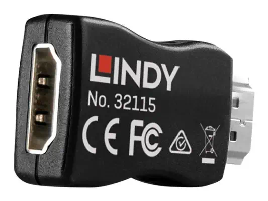 LINDY HDMI 2.0 EDID Emulator Resolutions up to 3840x2160 - Lindy - Câble Audio - visuel 1