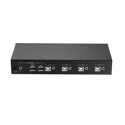 LINDY 4 Port USB 2.0 & Audio KM Switch - Lindy - Câble Audio - visuel 4