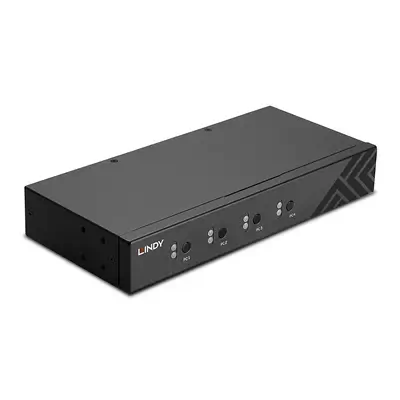 LINDY 4 Port USB 2.0 & Audio KM Switch - Lindy - Câble Audio - visuel 1