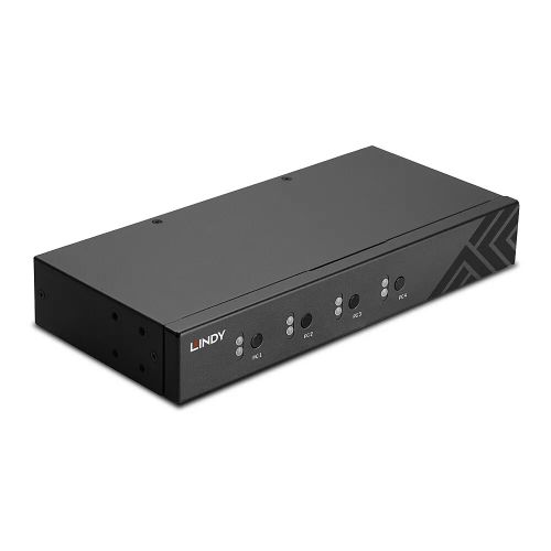 Achat LINDY 4 Port USB 2.0 & Audio KM Switch - 4002888321662