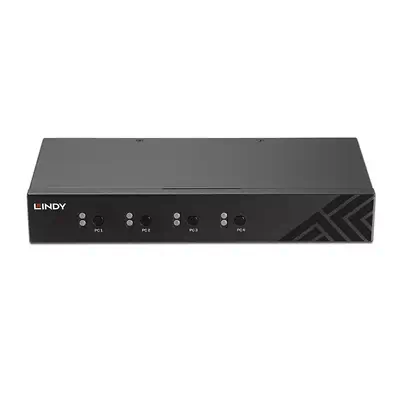 LINDY 4 Port USB 2.0 & Audio KM Switch - Lindy - Câble Audio - visuel 3