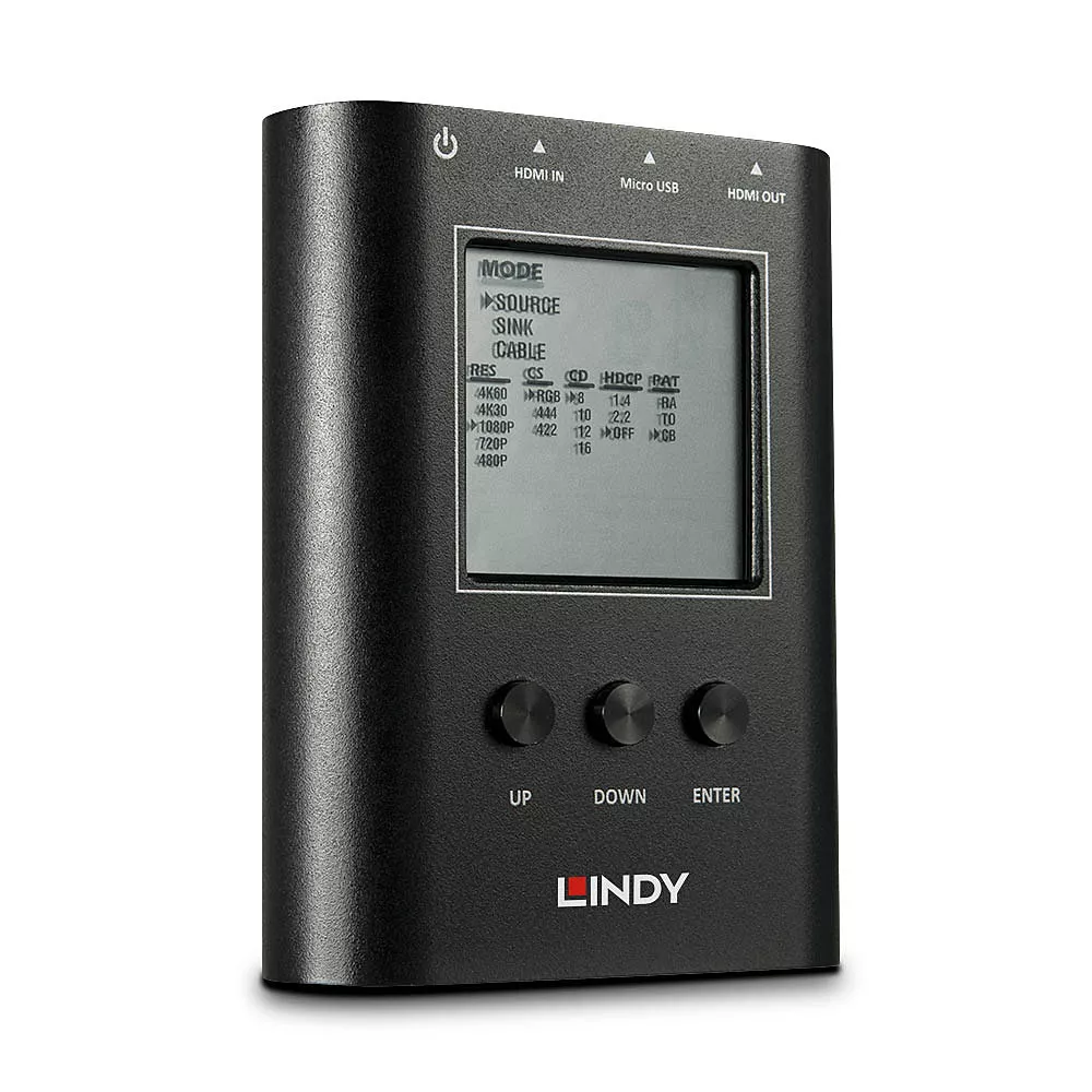 Achat LINDY HDMI 2.0 18G Signal Analyser und Generator - 4002888326759