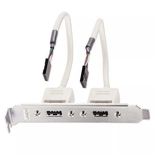 Achat LINDY USB Cable internal/external with slotbracket et autres produits de la marque Lindy