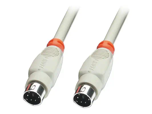 LINDY PS/2 connection cable m/m 2m mini DIN 6p - Lindy - Câble divers - visuel 1