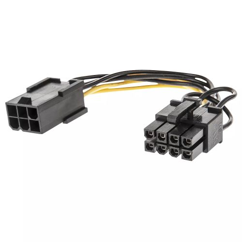 Vente Accessoire composant LINDY 2x 6 pin F to 6 pin M PCIe Power Adapter Length 0.15m sur hello RSE