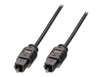 LINDY TosLink Budget opt.SPDIF 0.5m Plastic fibre livraison gratuite