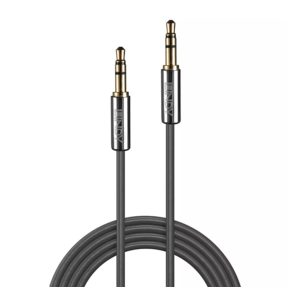 Vente LINDY Cromo Line Audio Cable Stereo 3.5mm-3.5mm M-M Lindy au meilleur prix - visuel 2