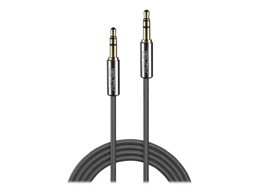 LINDY Cromo Line Audio Cable Stereo 3.5mm-3.5mm M-M 2m - Lindy - Câble Audio - visuel 1