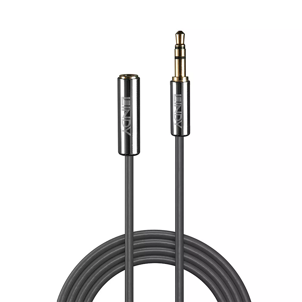 Vente LINDY Cromo Line Audio Cable Stereo 3.5mm-3.5mm M-F Lindy au meilleur prix - visuel 2