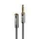 Achat LINDY Cromo Line Audio Cable Stereo 3.5mm-3.5mm M-F sur hello RSE - visuel 1