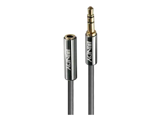 LINDY Cromo Line Audio Cable Stereo 3.5mm-3.5mm M-F 0 - Lindy - Câble Audio - visuel 1