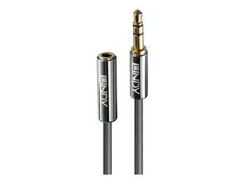 Livraison rapide LINDY Cromo Line Audio Cable Stereo 3.5mm-3.5mm M-F 0