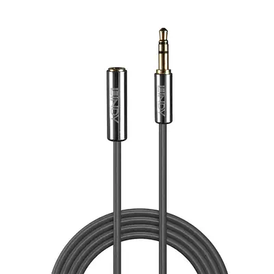 Lindy Rallonge Audio Jack 3.5mm, Cromo Line, 2m - Connectique - visuel 2