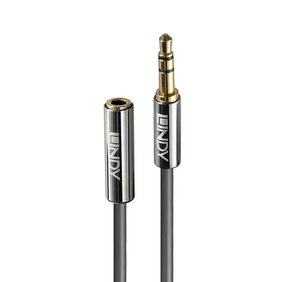 Lindy Rallonge Audio Jack 3.5mm, Cromo Line, 5m - Connectique - visuel 1