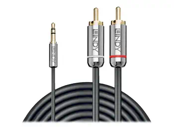 Avis LINDY Cromo Line Audio Cable Stereo 3.5mm-RCA M-M 3m