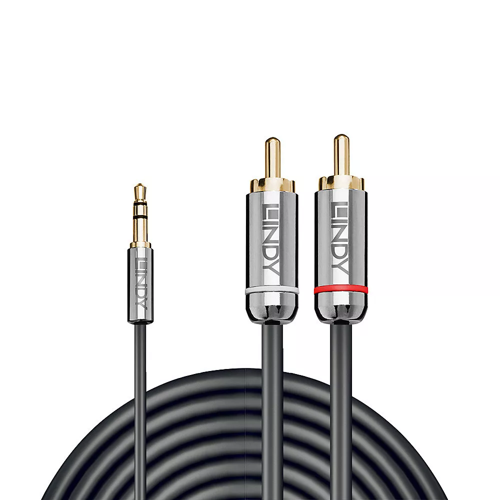 Vente LINDY Cromo Line Audio Cable Stereo 3.5mm-RCA M-M Lindy au meilleur prix - visuel 2