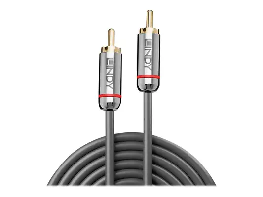 LINDY Cromo Line Audio Cable Digital Coaxial RCA-RCA M-M - Lindy - Câble Audio - visuel 1