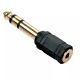 Achat LINDY Adapter Stereo 3.5mm female 6.3mm male gold sur hello RSE - visuel 1