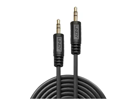 LINDY Premium Audio Cable 0.25m with 3.5mm Stereo Jack - Lindy - Câble Audio - visuel 1