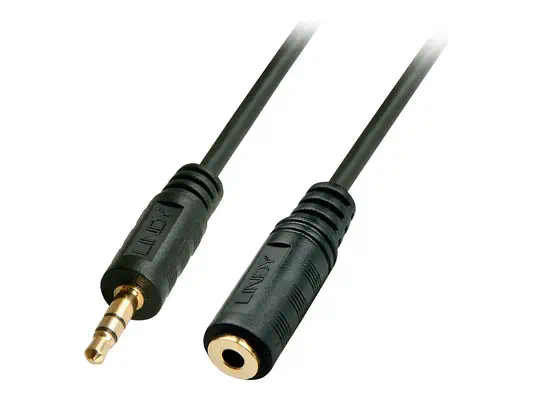LINDY Audio Extension 3.5mm Stereo 10m 3.5mm S. Jack m/f - Lindy - Câble Audio - visuel 2