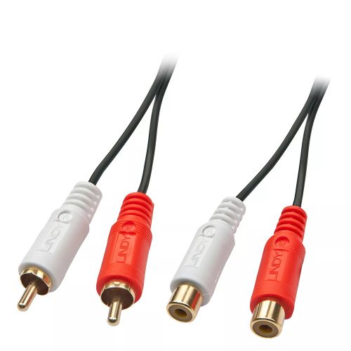 Vente Câble Audio LINDY Audio Cable 2xPhono Stereo 2m 2xRCA Jack sur hello RSE