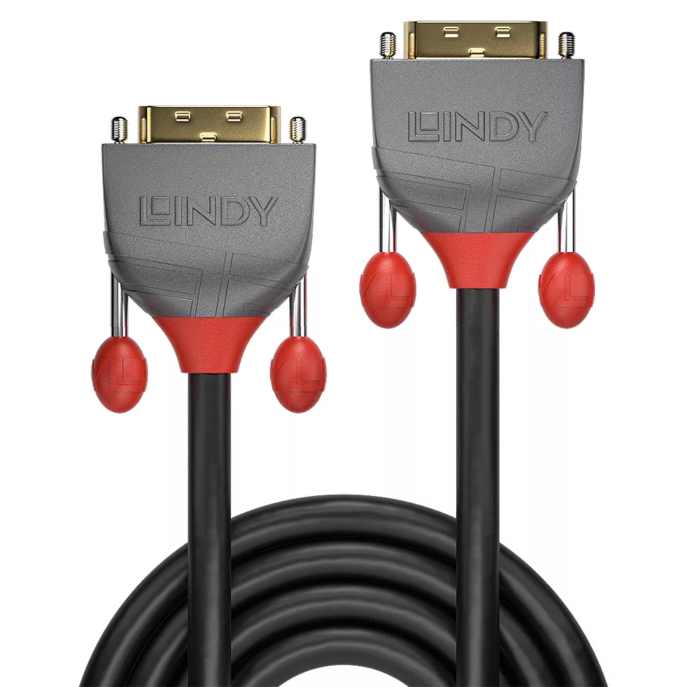 Vente LINDY Câble DVI-D Dual Link Anthra Line 0.5m Lindy au meilleur prix - visuel 2