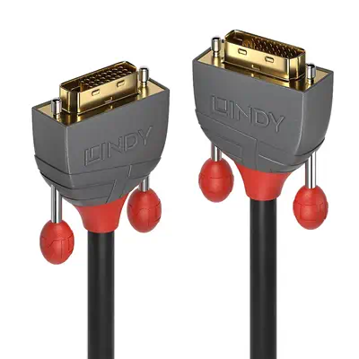 Lindy Câble DVI-D Dual Link, Anthra Line, 0.5m - Connectique - visuel 1